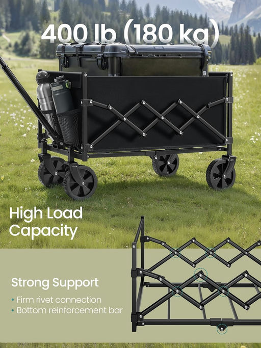 【移动折叠小推车】【$25，免运】