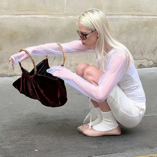 【精致俏皮小女孩】Tabi丝缎款，6折