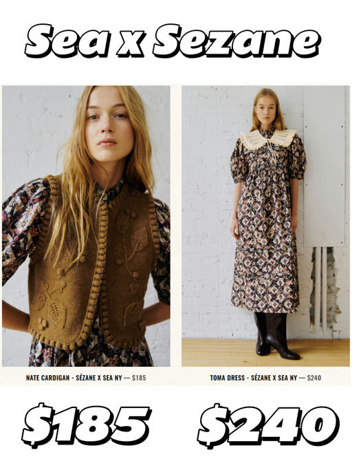 【Sea x Sezane 联名】【上线即售罄】