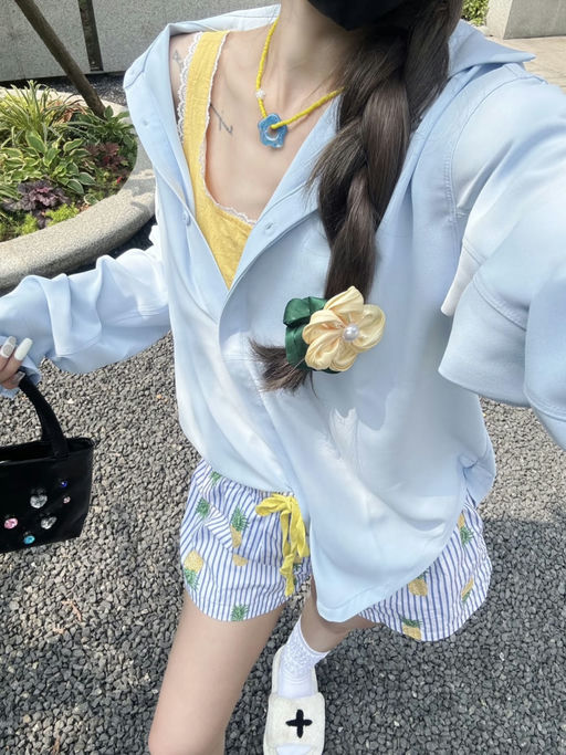 🍋【补货XS】lulu 衬衣，穿搭神器