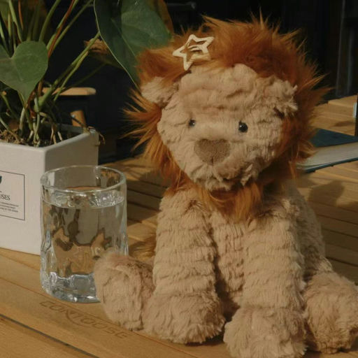 【可爱补货】【狮子月生日好礼】Jellycat 波浪卷小狮子