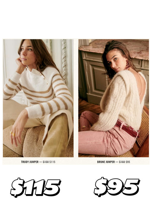 【没人比我更懂法式】Sezane 折扣区限时开放！