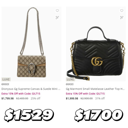 【黑五才有】【Gucci 5x折】