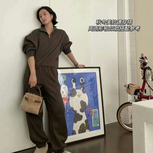 【隽永小马标】PRL经典半拉链立领卫衣，6折码全