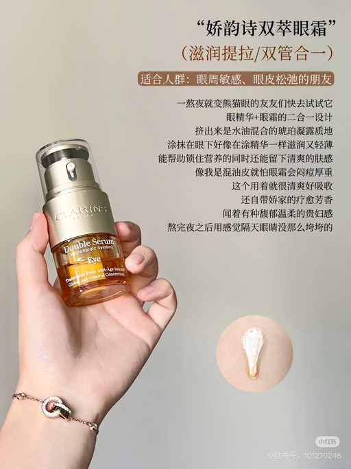 【Clarins 招牌单品75折】【双萃参加】