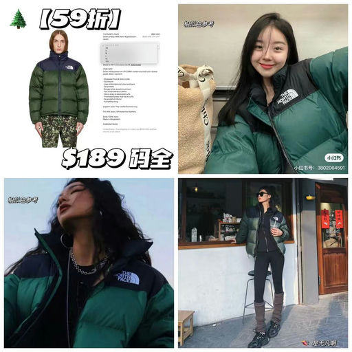 【反季59折】TNF 1996，松树绿+海军蓝罕见配色