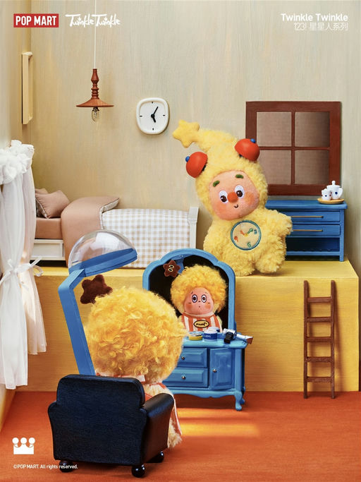 【Pop Mart 星星人补货！】【可做挂件】