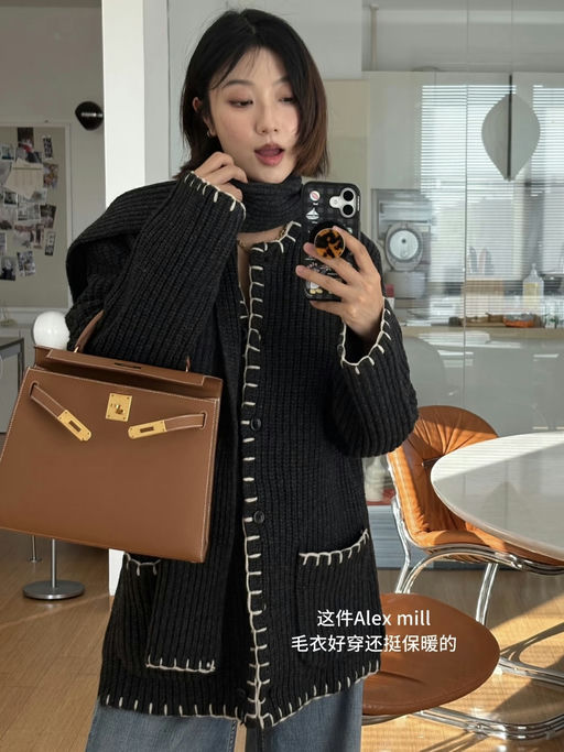 【Savi 同款围巾大衣】【只要 $158】