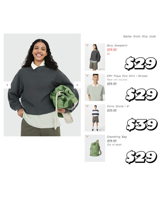 【复古校园感】Uniqlo✖JWA，春夏款上架