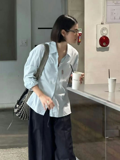 【韩女新宠】Lemaire最新条纹网兜，9折