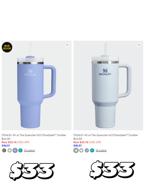 【Stanley 75折】【几乎所有颜色都有】