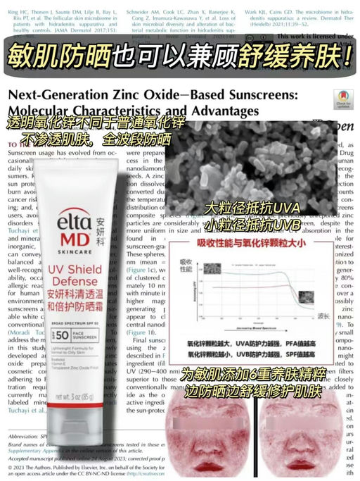 【防晒8折】【EltaMD 参加】附不同肤质功课