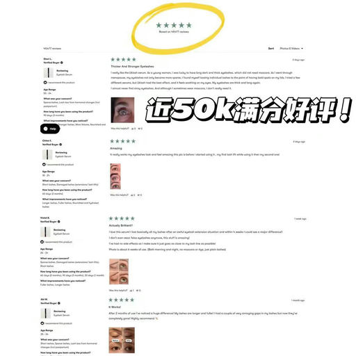 【全线8折】UKLASH「睫毛增长液」