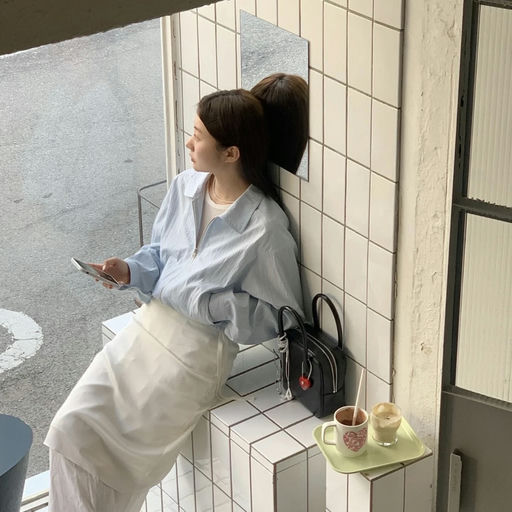 【韩系蓝】应季下折，换季尴尬期好实穿~