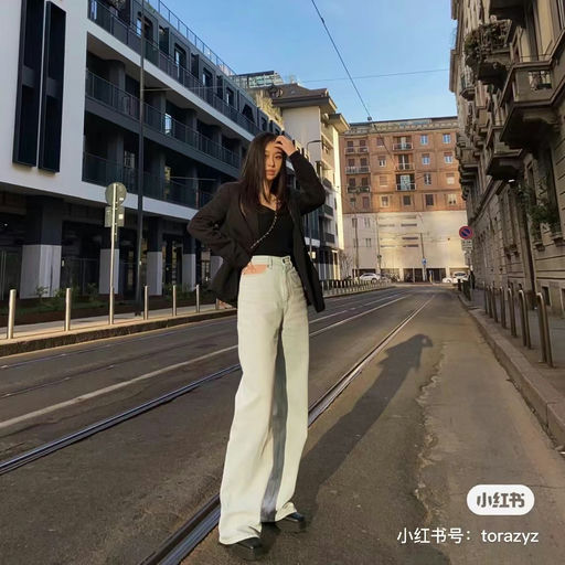 【应季56折】Maison Margiela腰部镂空阔腿裤