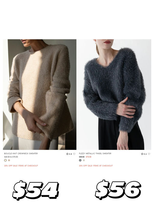 【Oak+Fort 额外8折】大多$50封顶