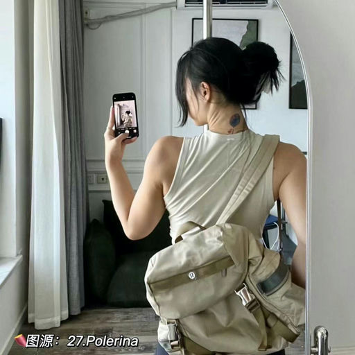 lulu Wunderlust 14L，亚麻色北美终于有货啦