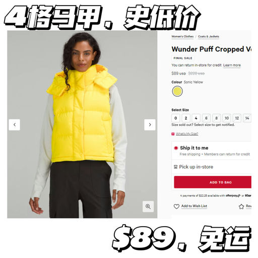 【Wunder Puff 史低价】$89，免运
