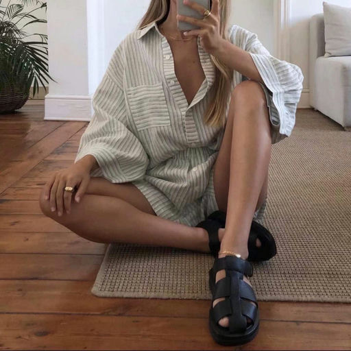 【周雨彤同款】The Row渔夫鞋，7折起