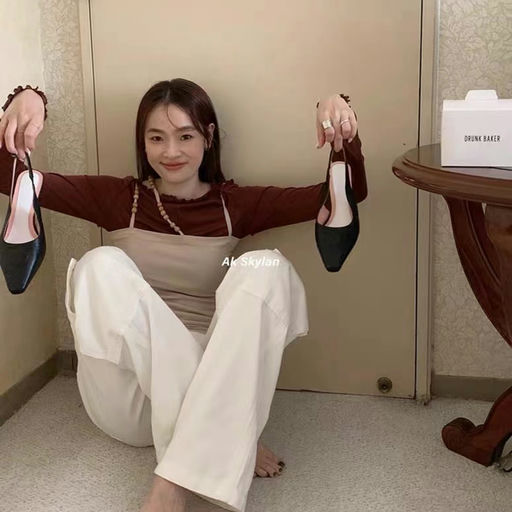 【奶乎乎废土风】南韩小姐姐新欢Baserange招牌吊带