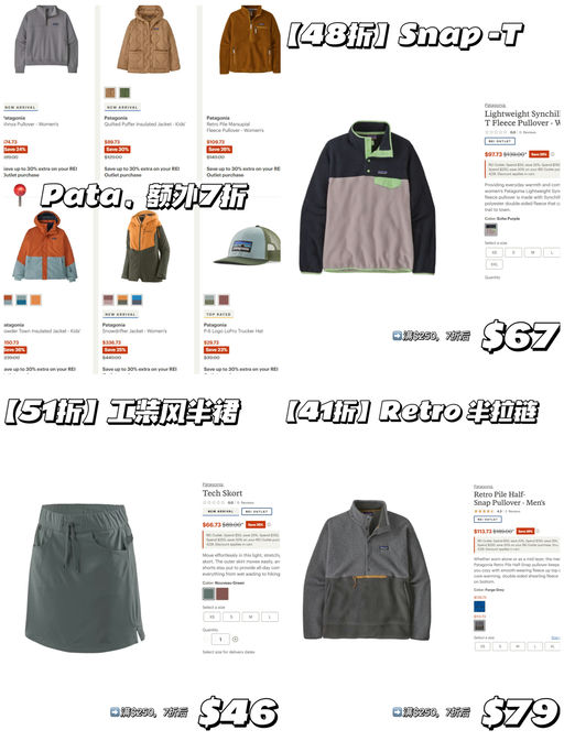 【Pata额外7折挖宝】【统统不到 $100】