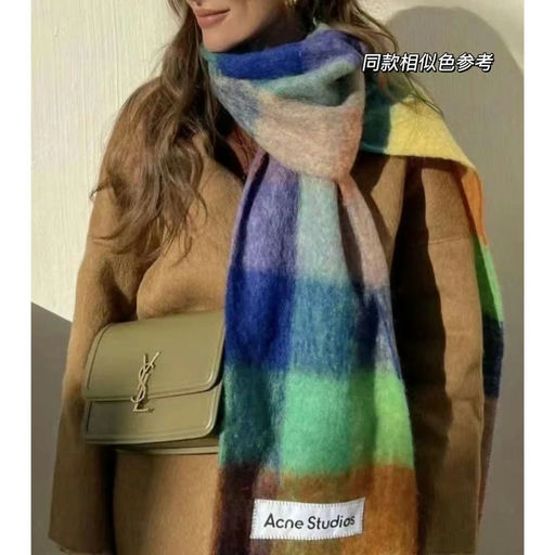 【6折】Acne Studios最火格纹围巾，定优+额外7折