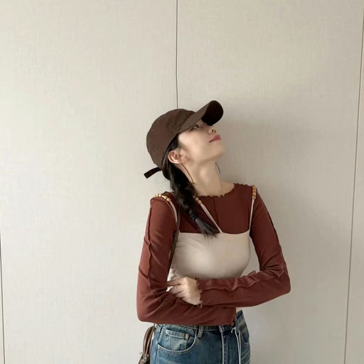 【奶乎乎废土风】南韩小姐姐新欢Baserange招牌吊带