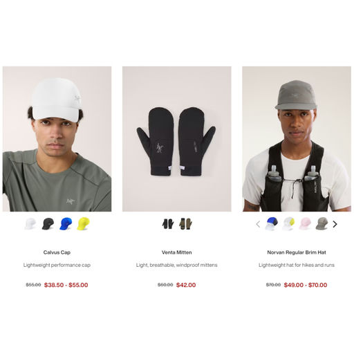 【开跑！】Arcteryx官网大促7折起 