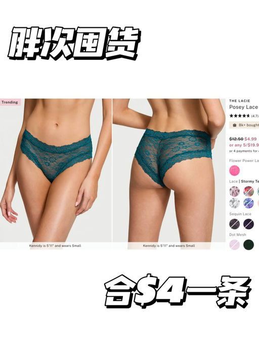 【$4/条】胖次换新