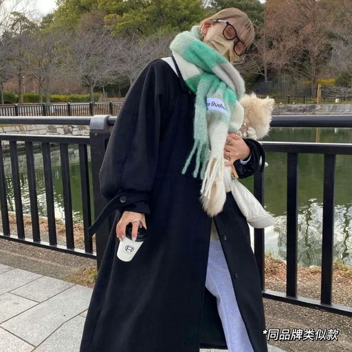 【应季6折】Acne 新款围巾下折