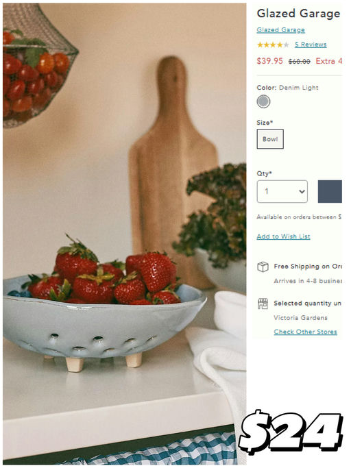 【好久不见】Anthropologie 额外6折挖宝