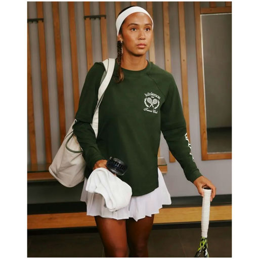 【上新即断码】lulu网球风卫衣