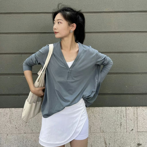 【最实穿T恤】比利时蓝，下折