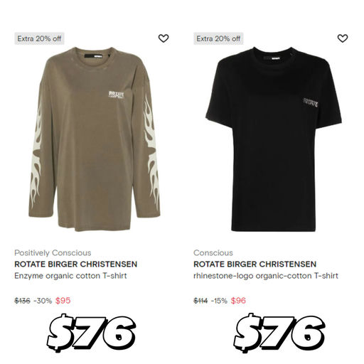 【鬼马入秋】Rotate 参加折上折，T恤几十刀就有！