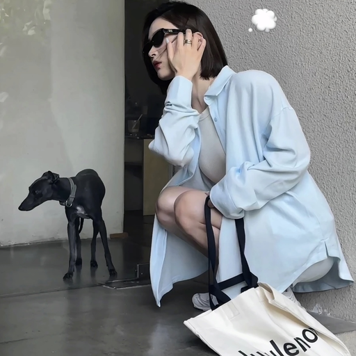 【三降】Lulu 衬衣，穿搭神器