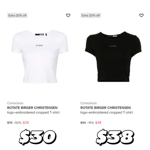 【鬼马入秋】Rotate 参加折上折，T恤几十刀就有！