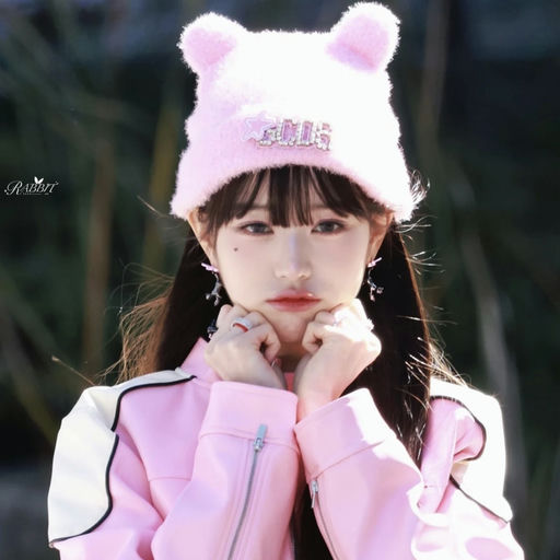 【女团新宠】张元英同款兔兔帽
