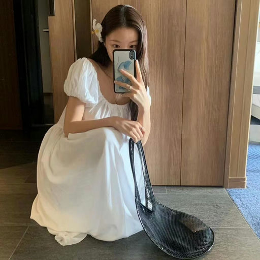 【64折，免税】【刘雯同款】Alaia新款渔网包