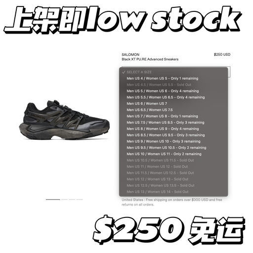 【上架即Low Stock】最帅黑武士