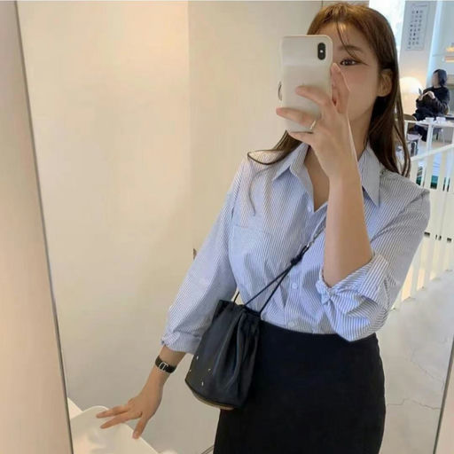 【抄底35折！】【韩妹最爱】马吉拉抽绳四角明线水桶包