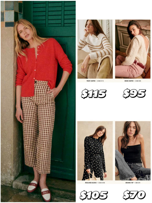 【没人比我更懂法式】Sezane 折扣区限时开放！