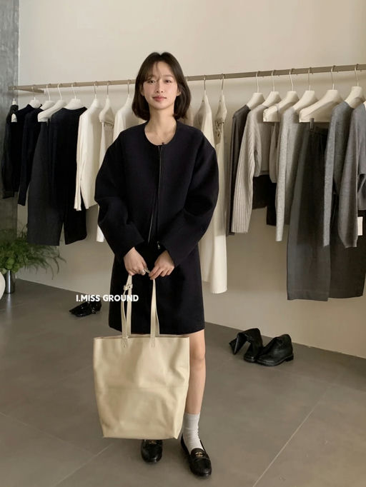 【高智感羊毛大衣】【立省$159】