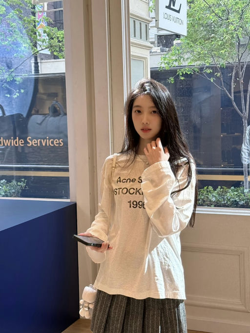 【史低75折！】【Acne 长袖T恤】