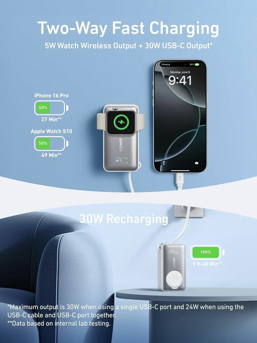 【日代疯抢】【神级充电宝】可充apple watch