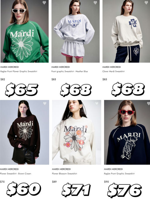 【掌管卫衣的神】【8折史低】