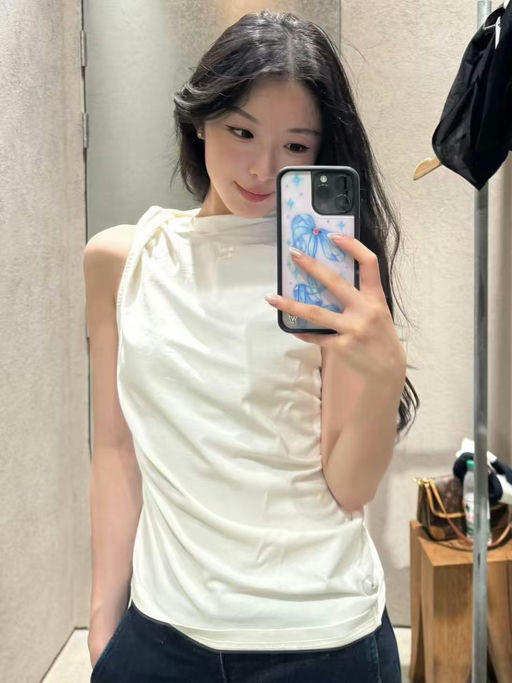 【高岭之花】Courreges扭结背心，应季47折