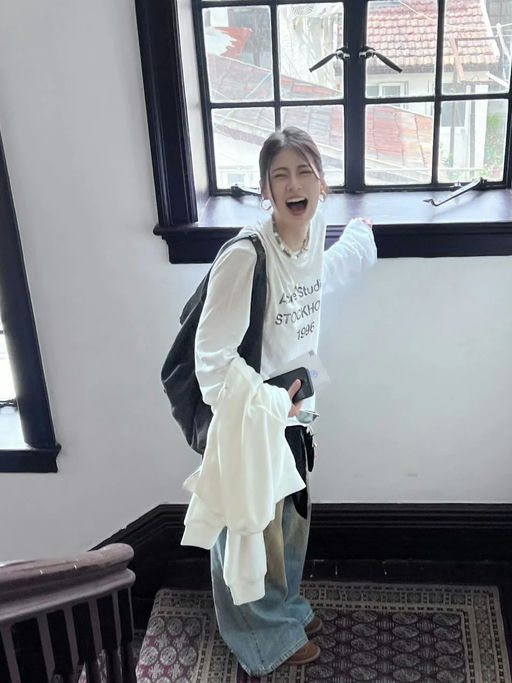 【史低75折！】【Acne 长袖T恤】