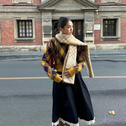 $400买BBR 新总监的新设计学院味很浓的菱格纹毛衣