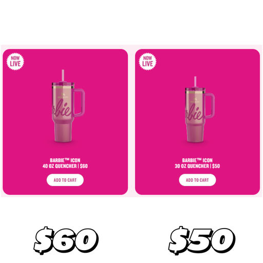 【Stanley x Barbie】终于上新啦！