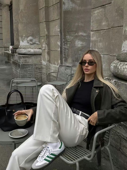 【史低56折！】Samba OG，复古白绿色